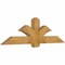 Ekena Millwork Redmond Rough Sawn Timber Gable Bracket, Western Red Cedar, 72"W x 21"H x 4"D x 6"F, 7/12 Pitch GBW072X21X0406RED00RWR - alternate 4